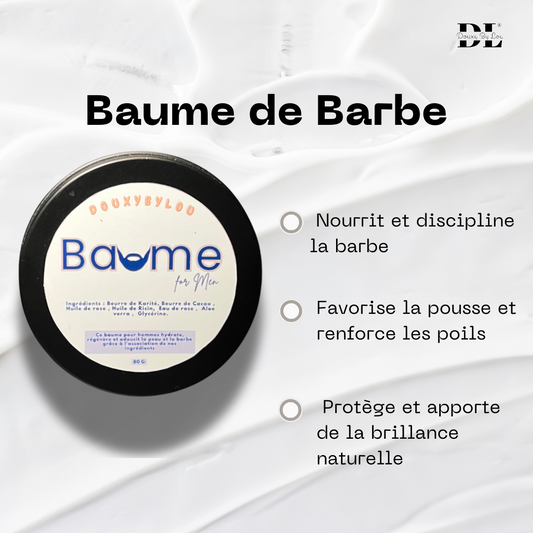 Gamme Barbe DouxyByLou – Soin Complet Naturel pour une Barbe Saine, Douce et Stylée