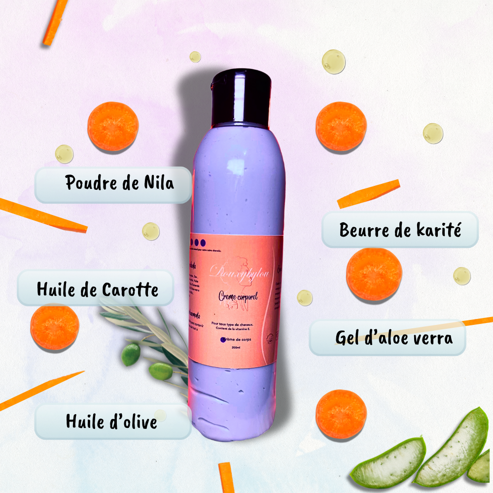 Lait Corporel au Nila – Éclat & Hydratation Sublimante