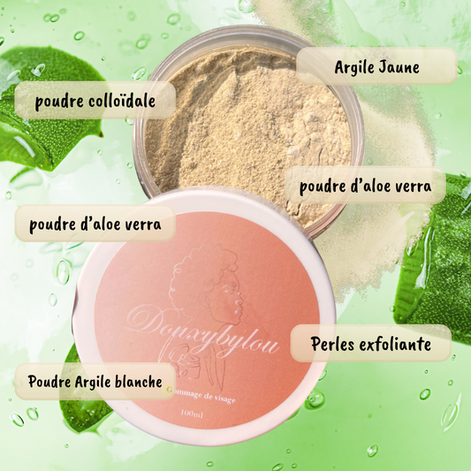 Masque de Lou – Poudre Visage Éclat & Réparation Naturelle
